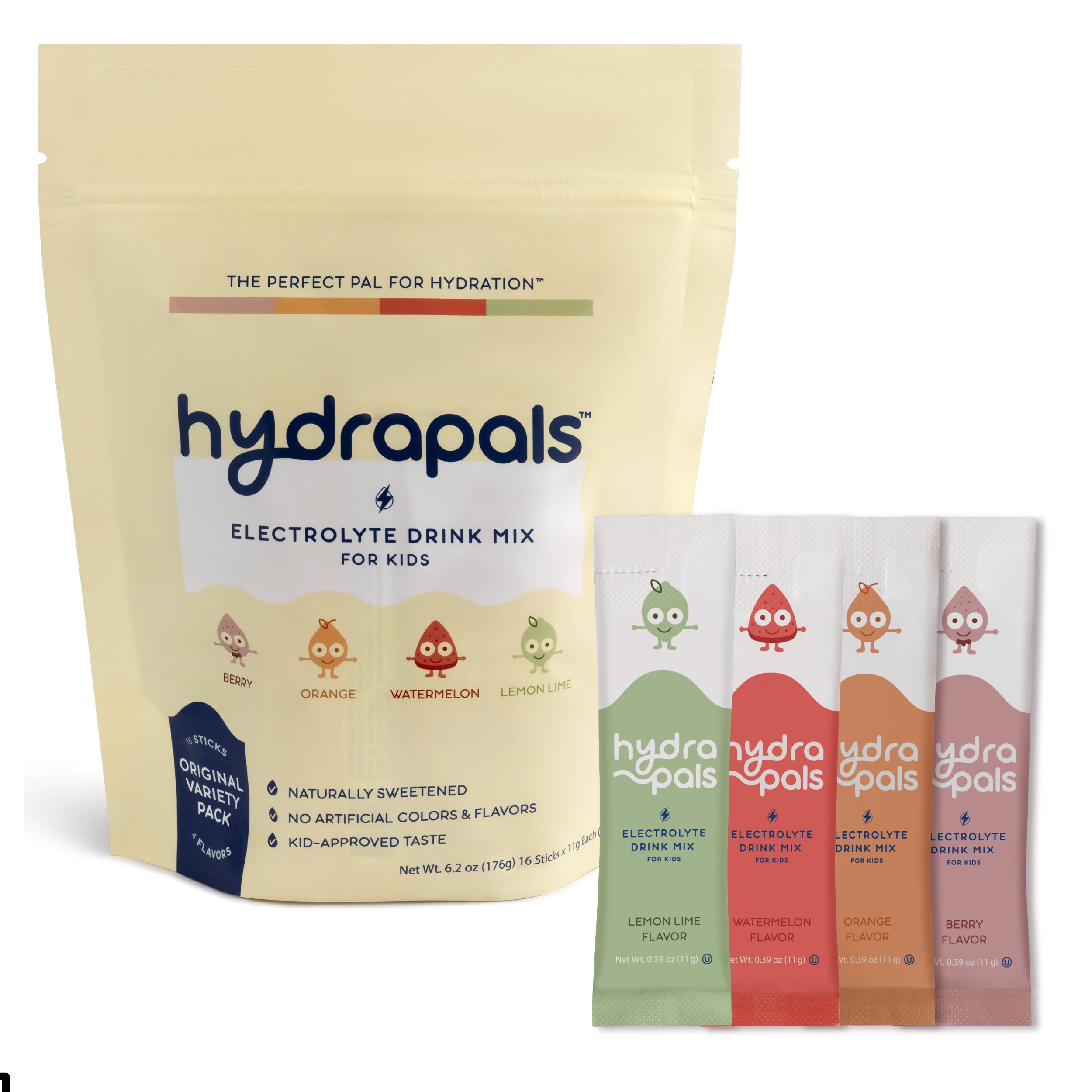 HydraPals™ Kids Electrolyte Drink Mix – Variety Pack