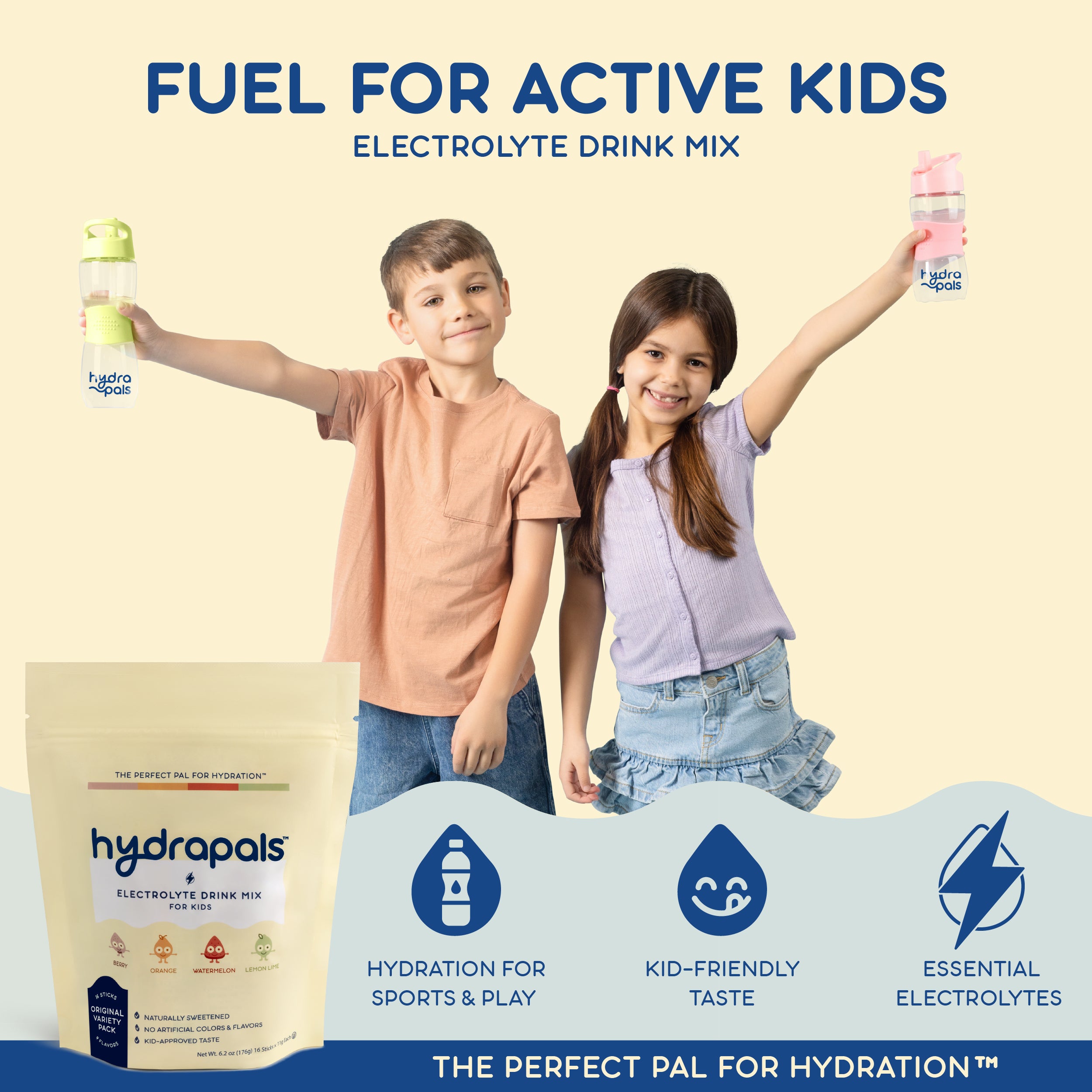 HydraPals™ Kids Electrolyte Drink Mix – Variety Pack