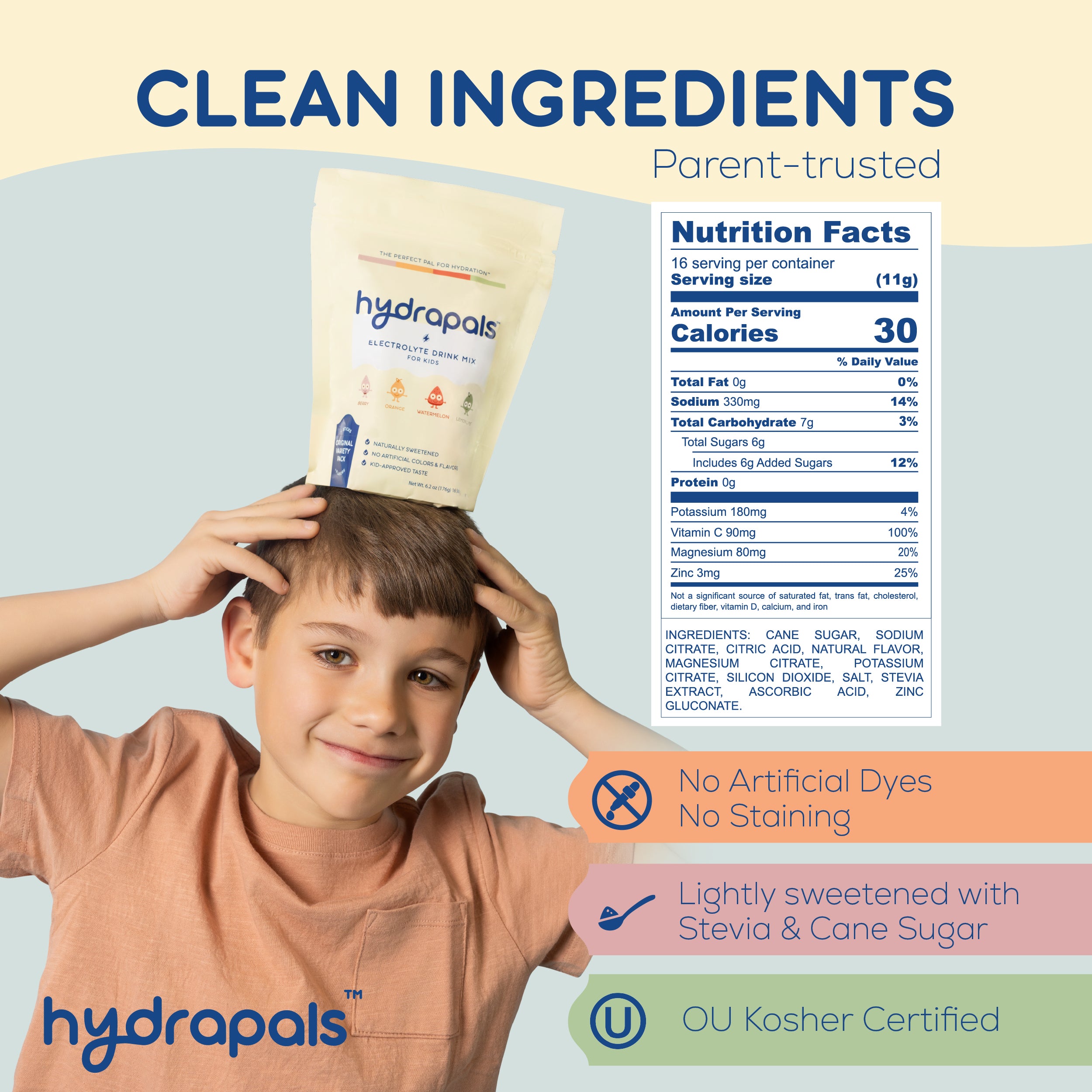 HydraPals™ Kids Electrolyte Drink Mix – Variety Pack